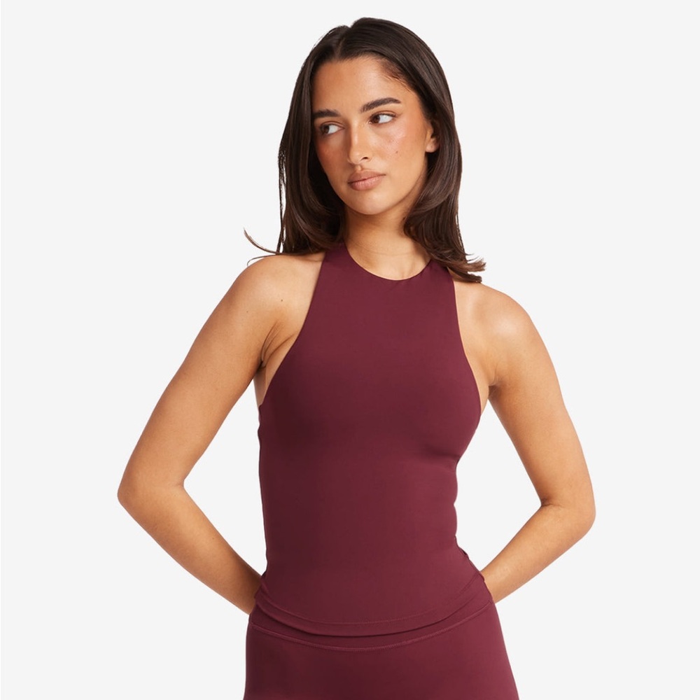 Serenity Demi tank - burgundy